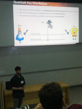 Kfir, Mamoon, Zohar & Offek gave excellent talks