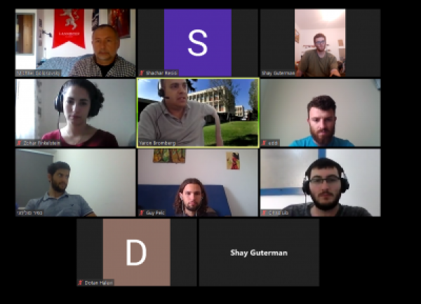 1st Zoom group meeting